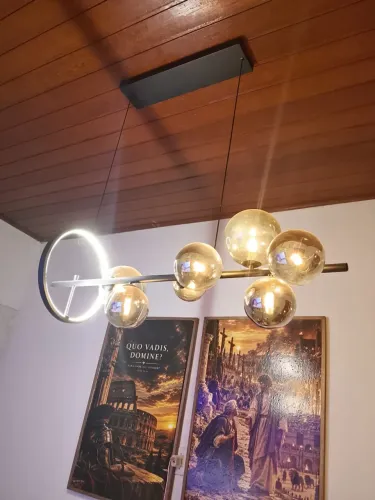 Lustre teto sala