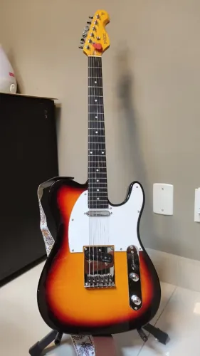 Guitarra PHX TL1 Special Alnico V Sunburst tipo Telecaster (troco)