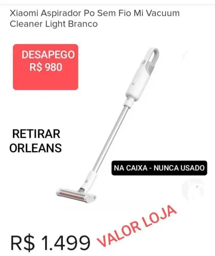 ASPIRADOR VERTICAL PORTÁTIL XIAOMI 
