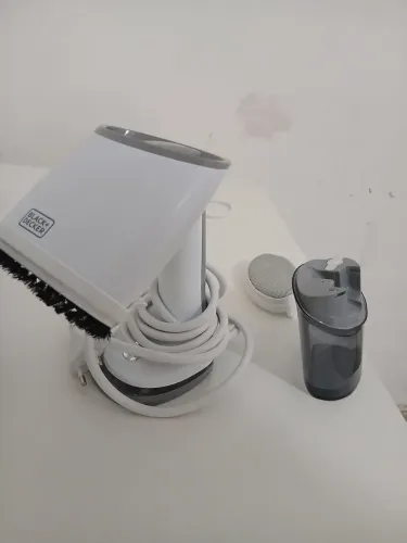 Ferro Vaporizador Portátil E Dobrável 3 Em 1 Black Decker, Branco - SEMI NOVO