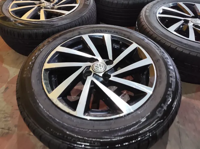 Rodas Aro 15" Volkswagen, R-Seven. Aceito Cartão