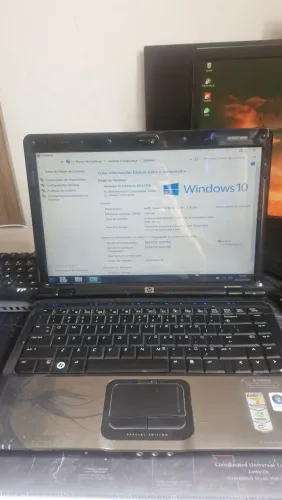 Notebook HP bom para estudos ou Netflix carregador bateria