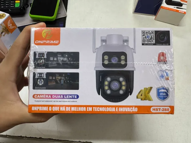 Câmera de Segurança 2 Lentes Yoosee HST288