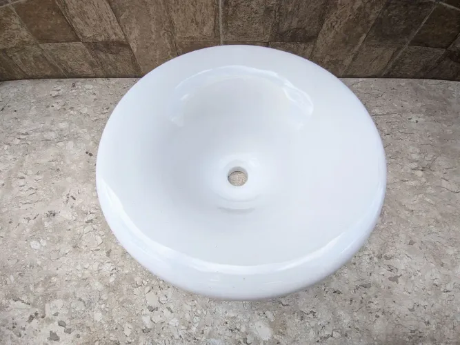 Pia de sobrepor para banheiro