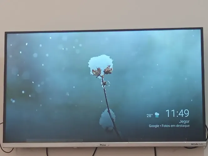 Tv smart bem conservada