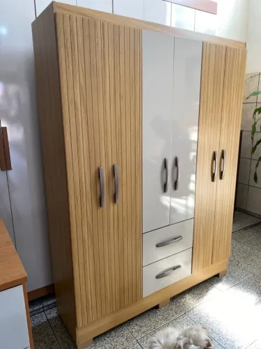 Guarda Roupa de Solteiro 6 Portas Novo, Entrego