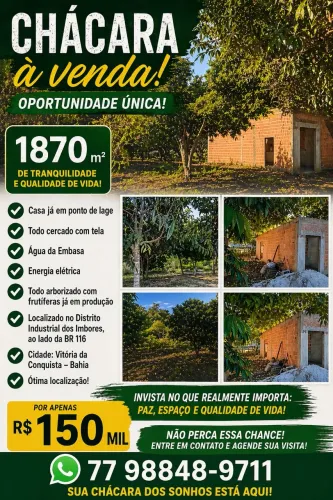 Chácara centro industrial