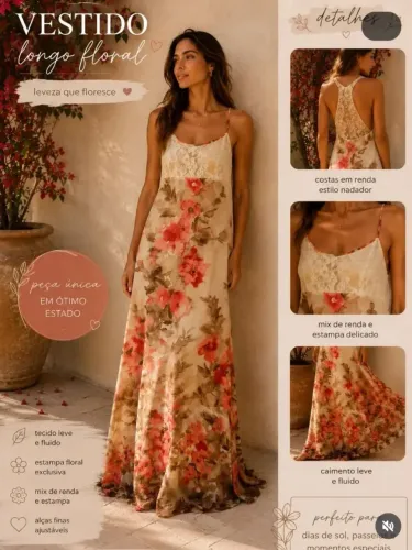 VESTIDO INNOCENCE (FLORAL)