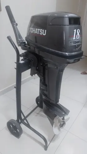 Motor de popa TOHATSU 18 hp Impecável/Raridade