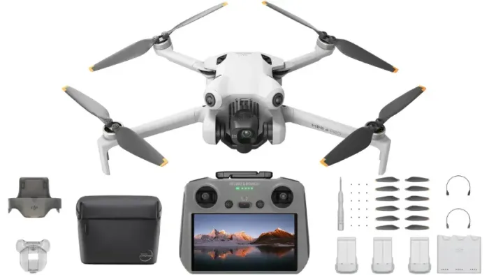 Drone DJI Mini 4 Pro Fly More Combo ? Pouco Usado, Nunca Caiu