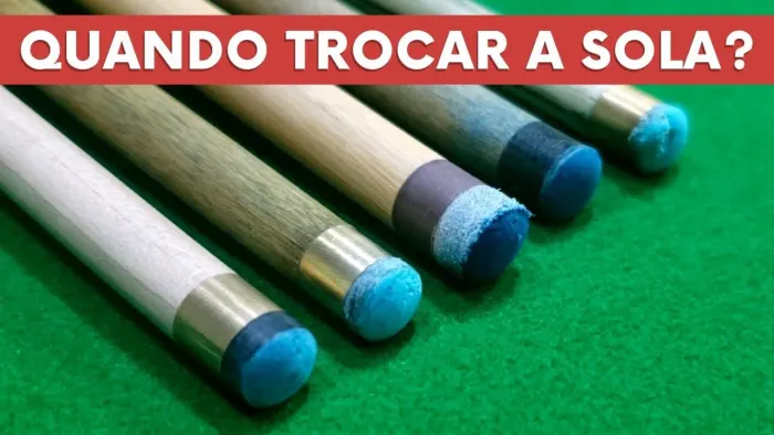 Troca de solas e Consertos tacos de sinuca 