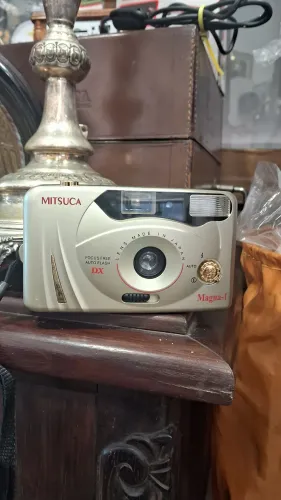 Câmera Fotográfica Analógica Mitsuca funcionando
