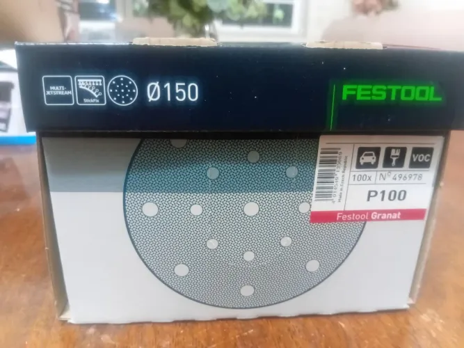 Lixa festool p 100