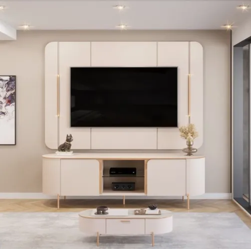 Rack com Painel Antares TV-65! Pronta Entrega!