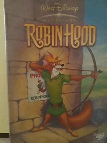 Robin hood desenho disney dvd