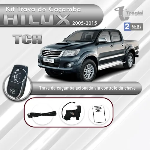 Kit Trava de Caçamba Toyota Hilux 2005 à 2015 - Tragial 