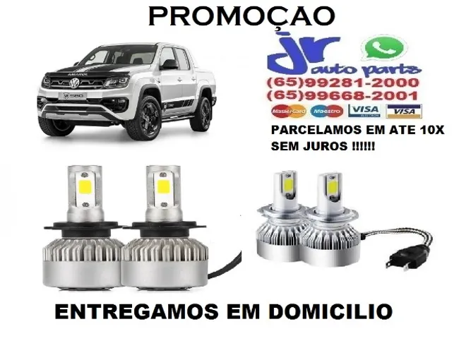 Ultra LED (baixa) Amarok 6000K 12V 24V