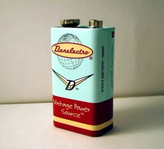 Bateria 9v pedal Danelectro original