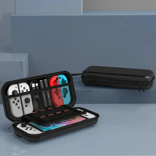 Promoção Case Nintendo Switch Oled Preta Nova( ACEITO CREDISHOP)