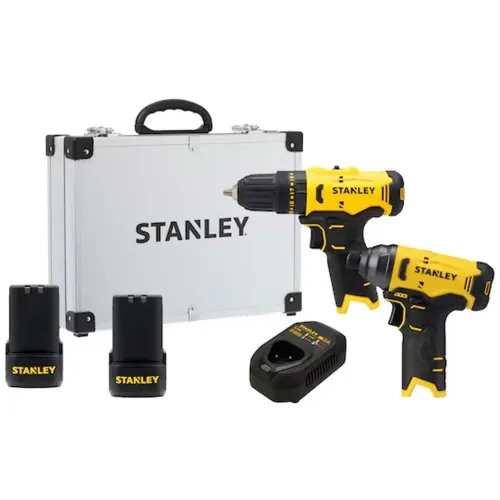 Furadeira Parafusadeira de Impacto 12V SCHI10D2FK-BR Stanley