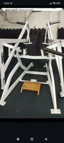 Máquina multifunções Hammer Strength 3 em 1 ombro peito e costa 