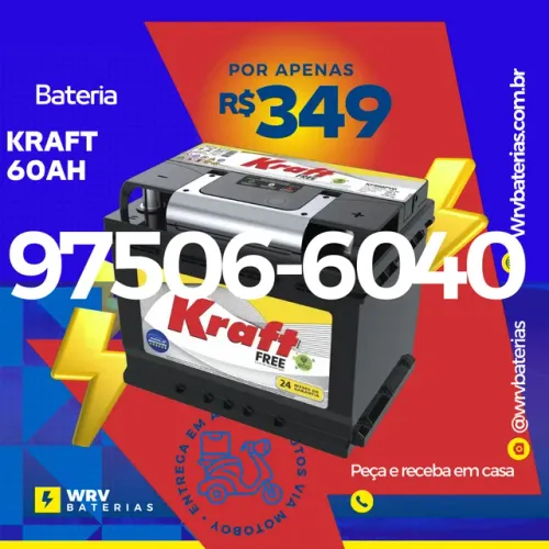 Bateria kraft/60/70/80/90/100/150/200/agm 