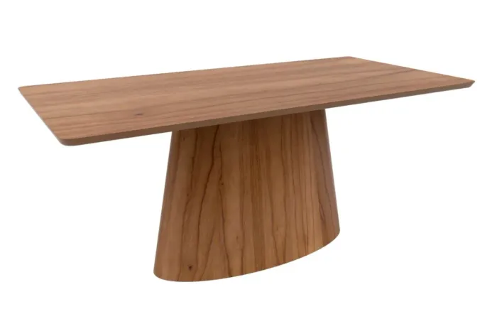 MESA DE JANTAR DESIGN MODERNO  2,00 X 1,00 LAMINADA CINAMOMO r53
