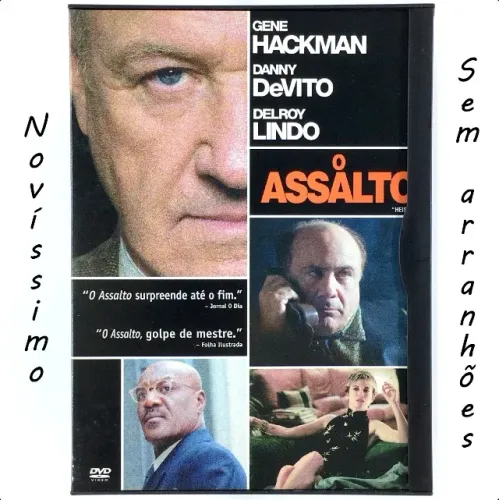 O Assalto - Dvd Original do Filme C\ Extras - Novíssimo. Sem arranhões!