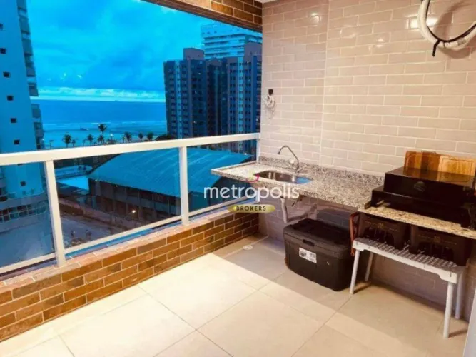 Apartamento à venda, 85 m² por R$ 699.981,00 - Aviação - Praia Grande/SP