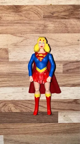 Boneco Super Powers - Supergirl (impressão 3d)