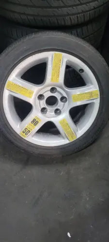 Estepe Audi 16 nova com pneu usado bom