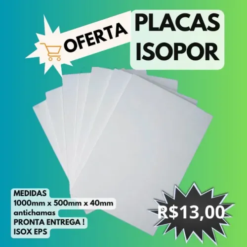 Isopor para qualquer utilidade oferta