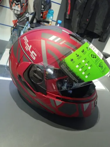 Capacete Peels U-RB2 Dynamic Red Fosco
