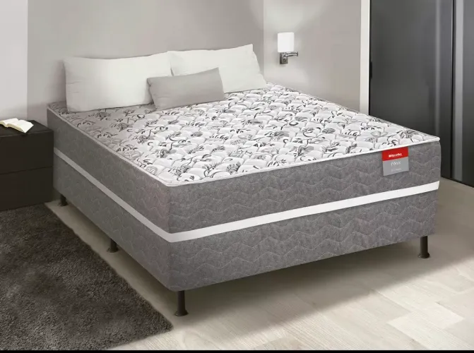 Cama box casal conjugada