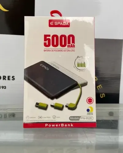 Carregador portátil 5.000 mAh - ENTREGA em São Luís e região