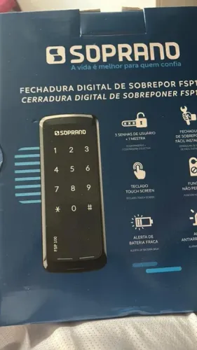 Fechadura Digital com Instalação Inclusa 
