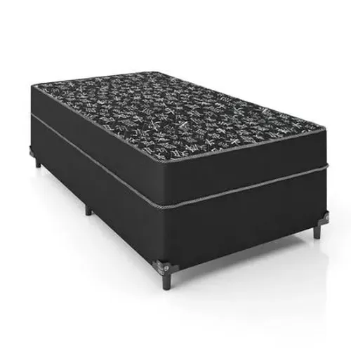 Cama suede solteiro 