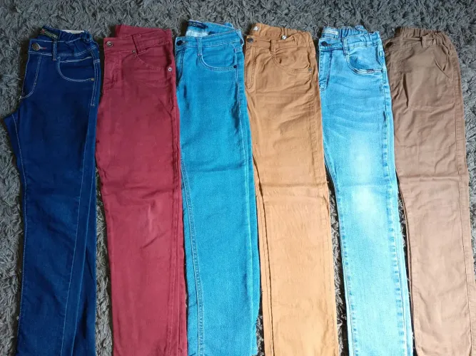 Calças Jeans e Sarja - Diversas Cores e Tamanhos 10 e 12