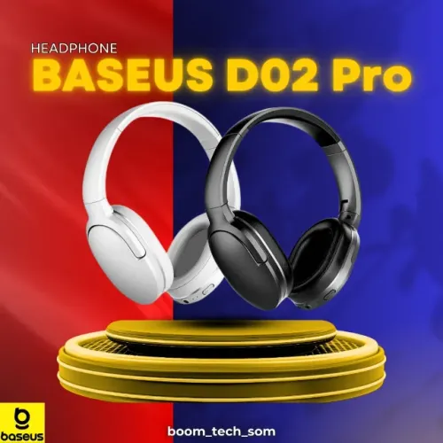 Fone Sem Fio Baseus D02 Pro Bluetooth | Garantia | Bateria de 50h | Pronta Entrega