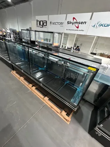 Balcão açougue 3 metros gancheira refrimate