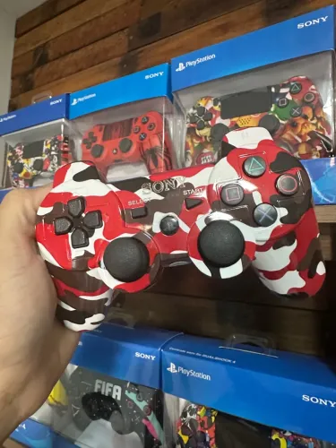 Controle PS3  PlayStation 3 Camuflado