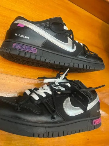 Tênis Nike Dunk Low x Off White Lot 50