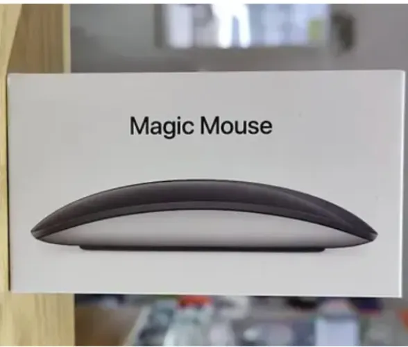 Apple Mouse Magic Até 18X ( Preto o Mais Bonito e Valorizado ) Novo Lacrado na Caixa Top