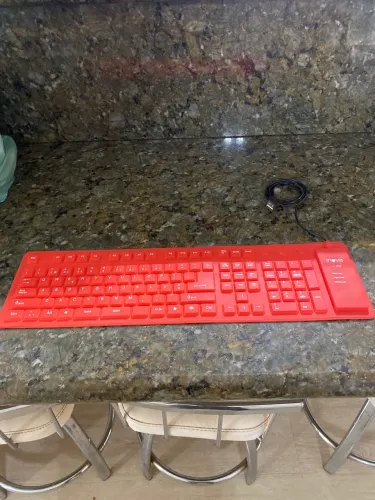 Teclado maleável