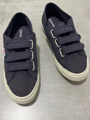 Tênis Superga Azul Marinho com Velcro 