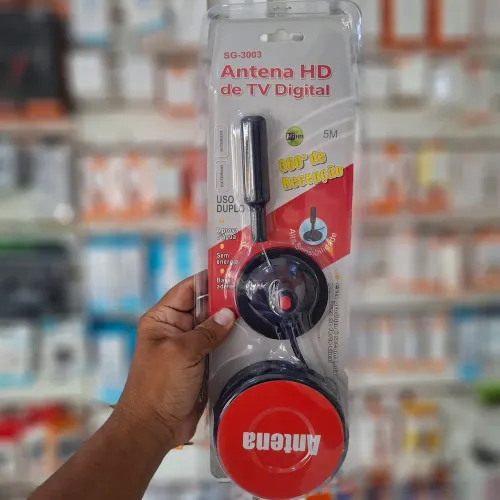 Antena de TV digital HD 5 metros - entrega em slz e região 