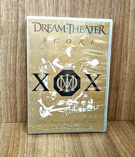 Dream Theater- Score 20th Anniversary World Tour - DVD duplo 