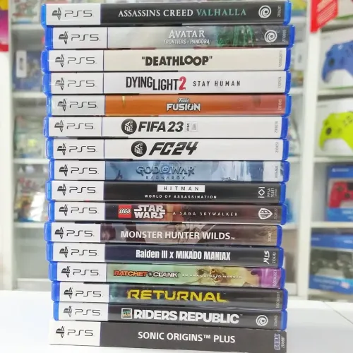 Estoque de Jogos Seminovos PS5