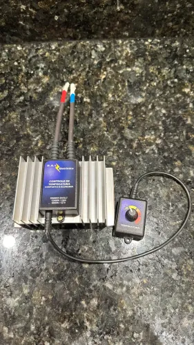 Dimmer Bivolt Controle de Temperatura  6000w em 110 e 12000w em 220