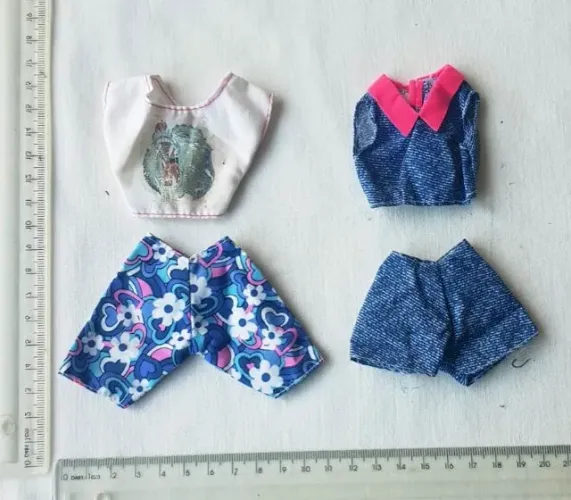Brinquedos - Roupinhas Barbie (Cartelas Go In Style e Fashion Favorites) - 1998 - Mattel 